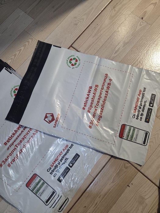 Pungi curierat colete sameday sau cargus