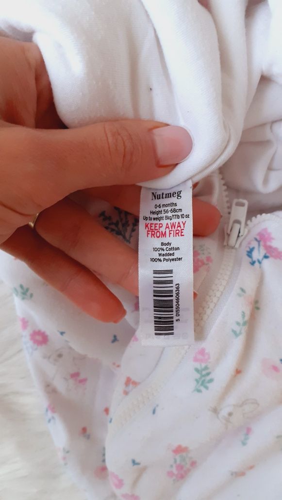 Sac de dormit bebe 2.5 TOG 0-6 luni