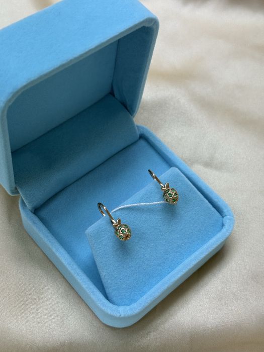 Золотые Детские  серьги