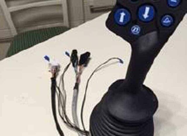 joystick-maneta de control buldozer liebherr 722