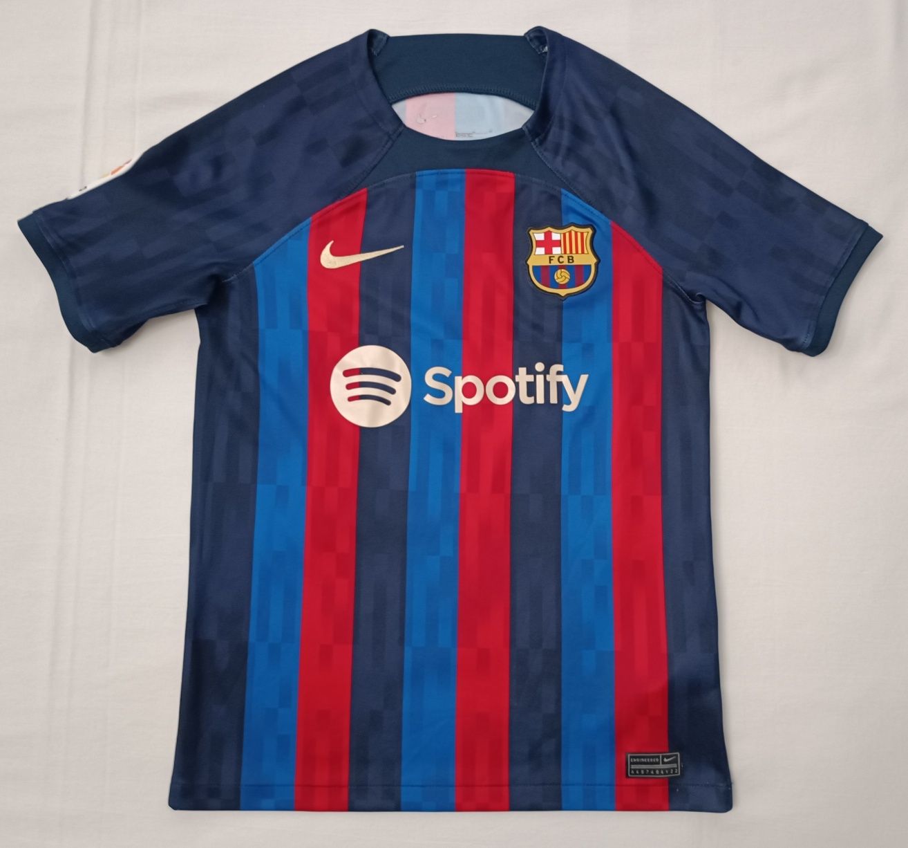 Nike DRI-FIT FC Barcelona #16 Pedri Home Jersey тениска ръст 137-147см