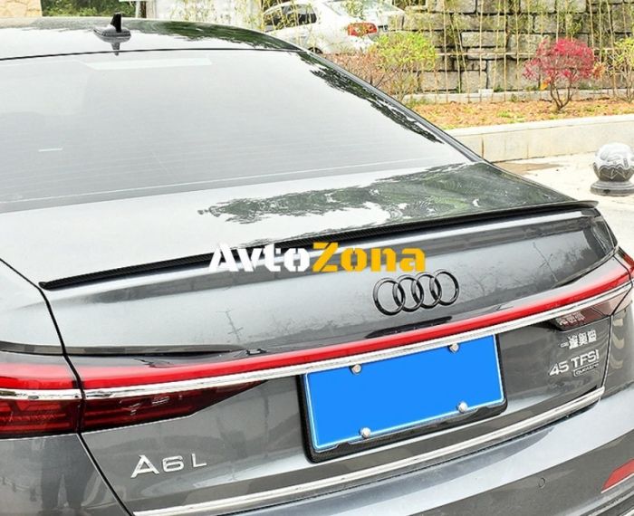 Audi A6 C8 (2019+) - Спойлер за багажник черен гланц