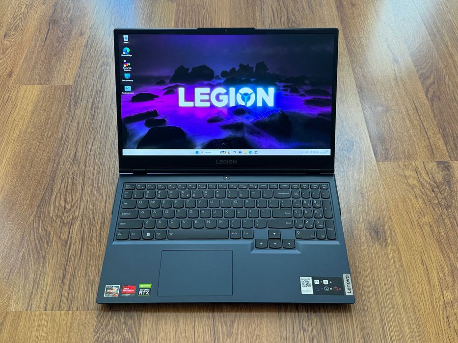 15.6' 2.5K 165Hz Ryzen 7 5800H Lenovo Legion 5 Nvidia RTX 3060 6GB
