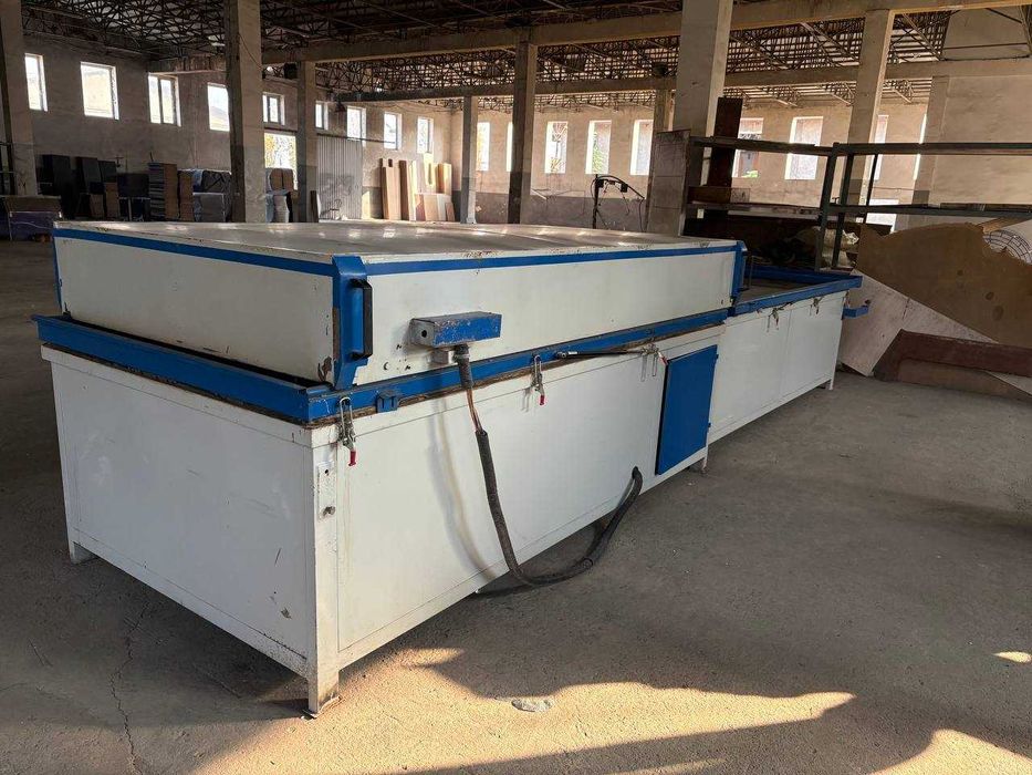 Вакуумный мембранный пресс