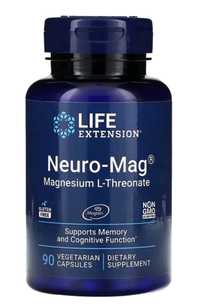 Neuro-Mag, L-треонат магния, 90 вегетарианских капсул