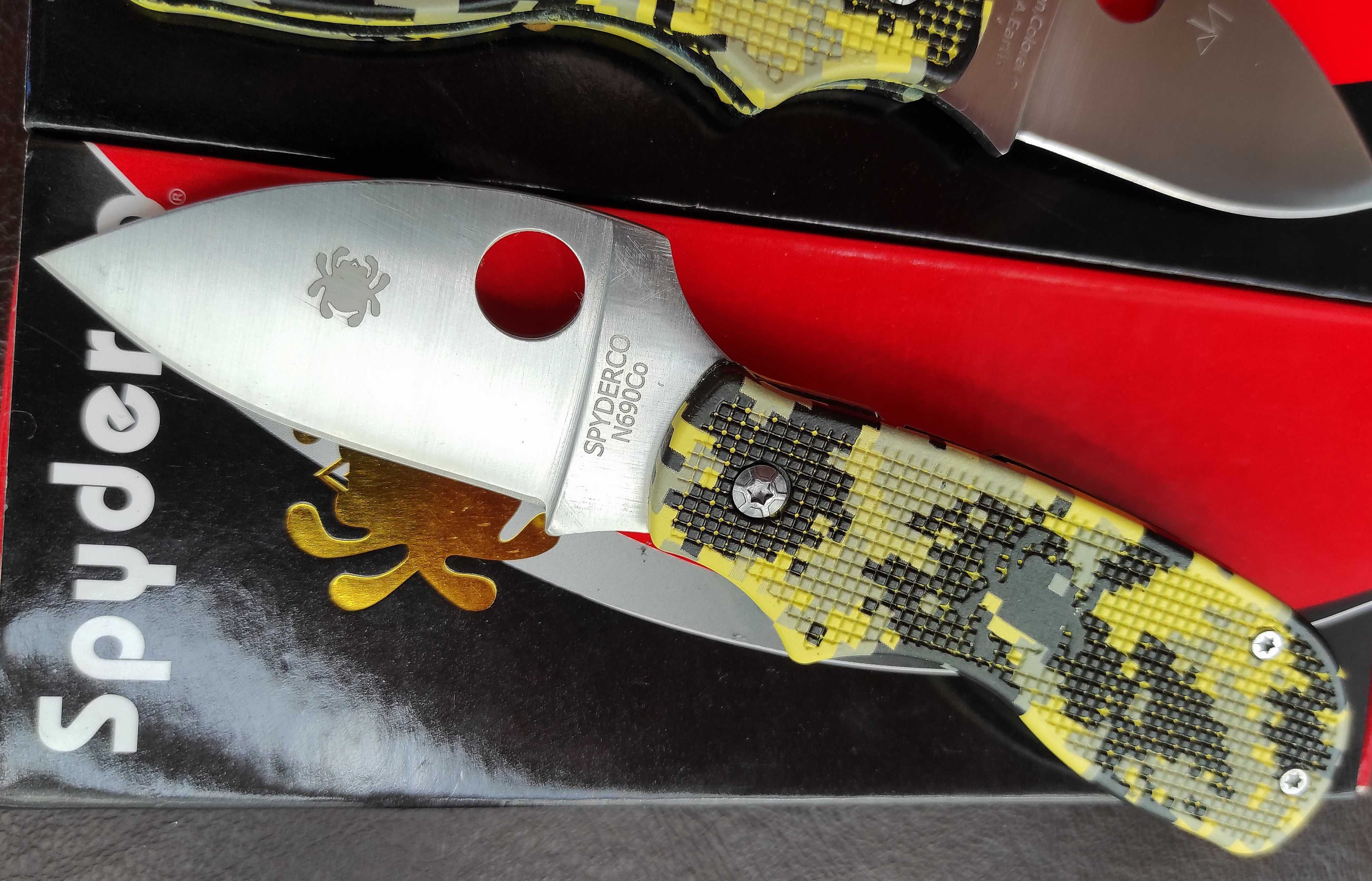 Сгъваем нож Spyderco N690Co /Spyderko Squeak SlipIt/