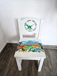 Детско столче ръчно рисувано