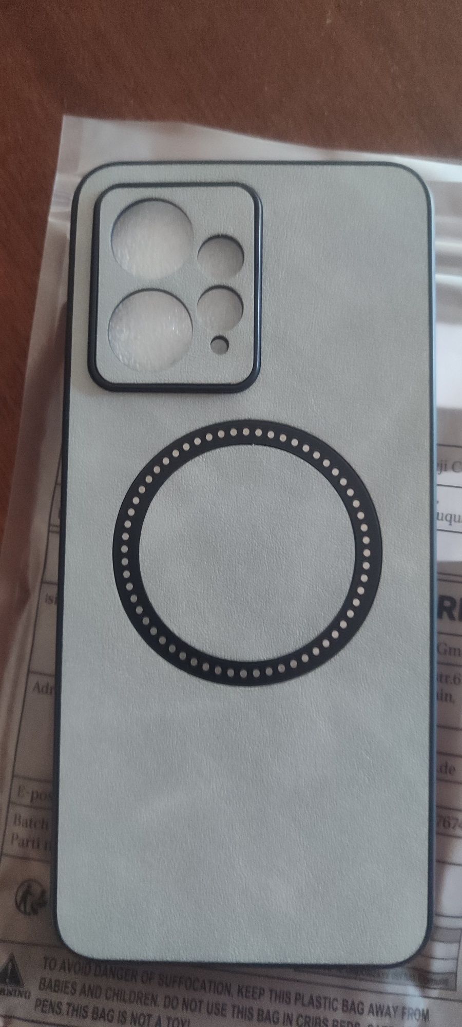 Xiaomi Redmi note 12 4G Case Калъф с метална пластина