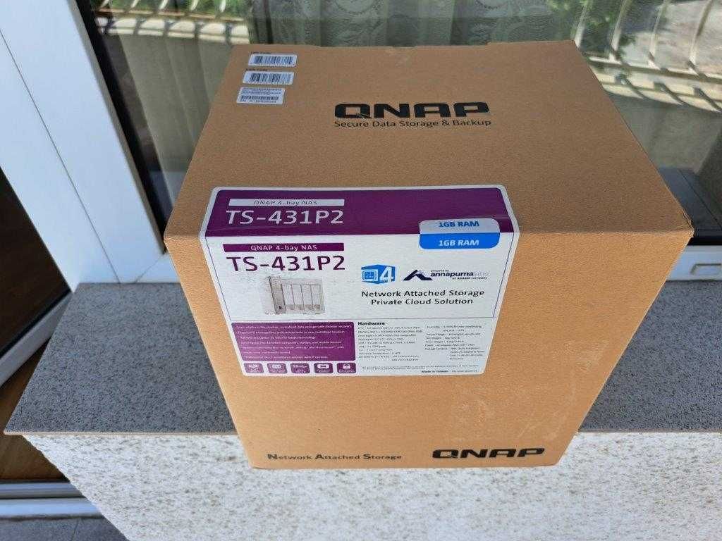 QNAP TS-431P2-8G / 4 Bay NAS / 8 GB RAM