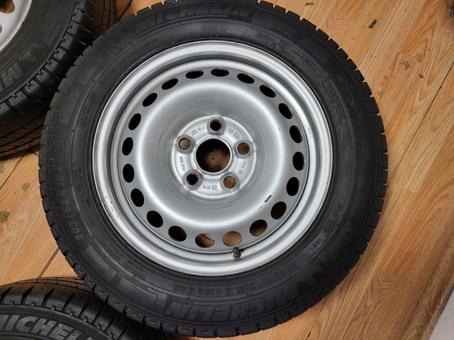 джанти 16" 5х120 Vw Transporter T5 T6 с гуми 205/65R16 C Michelin