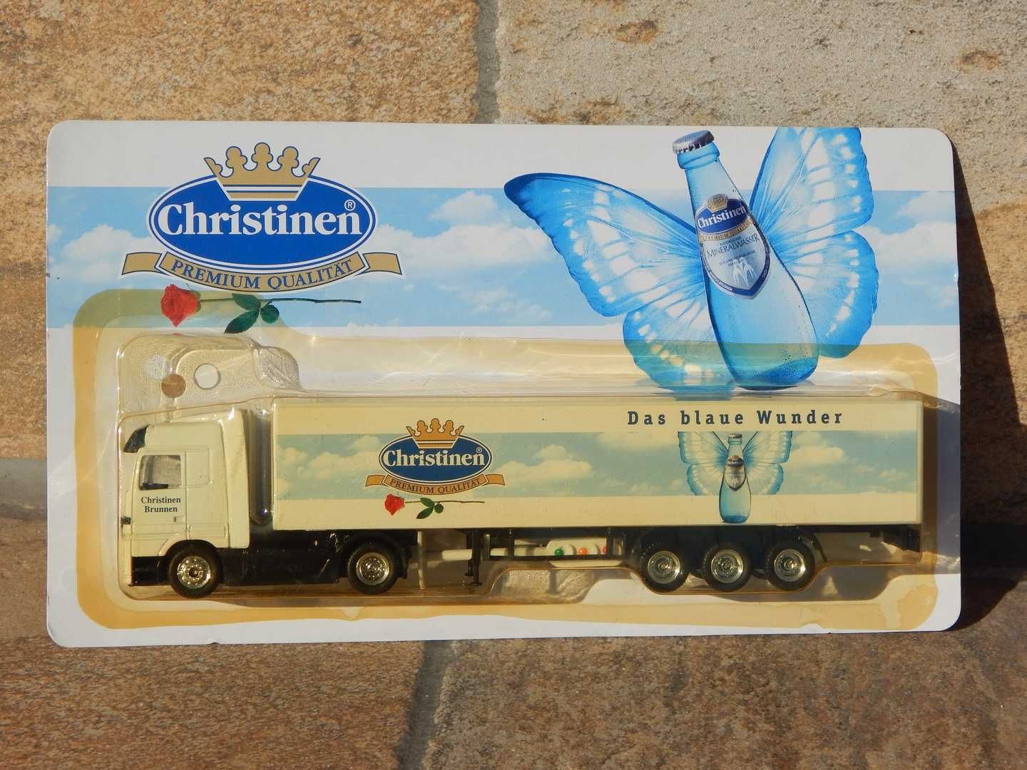 Macheta cap tractor camion Mercedes Actros Das Blaue Wunder 1:87