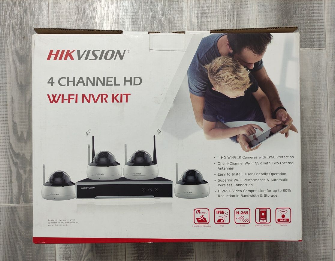 Hikvision NK44W1H-1T(WD) WiFi Видеонаблюдение комплект беспроводной