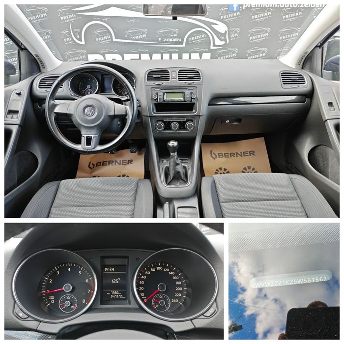 Volkswagen Golf 6/1.6 MPI/ Euro 5/*RATE*/Garanție/Istoric VW