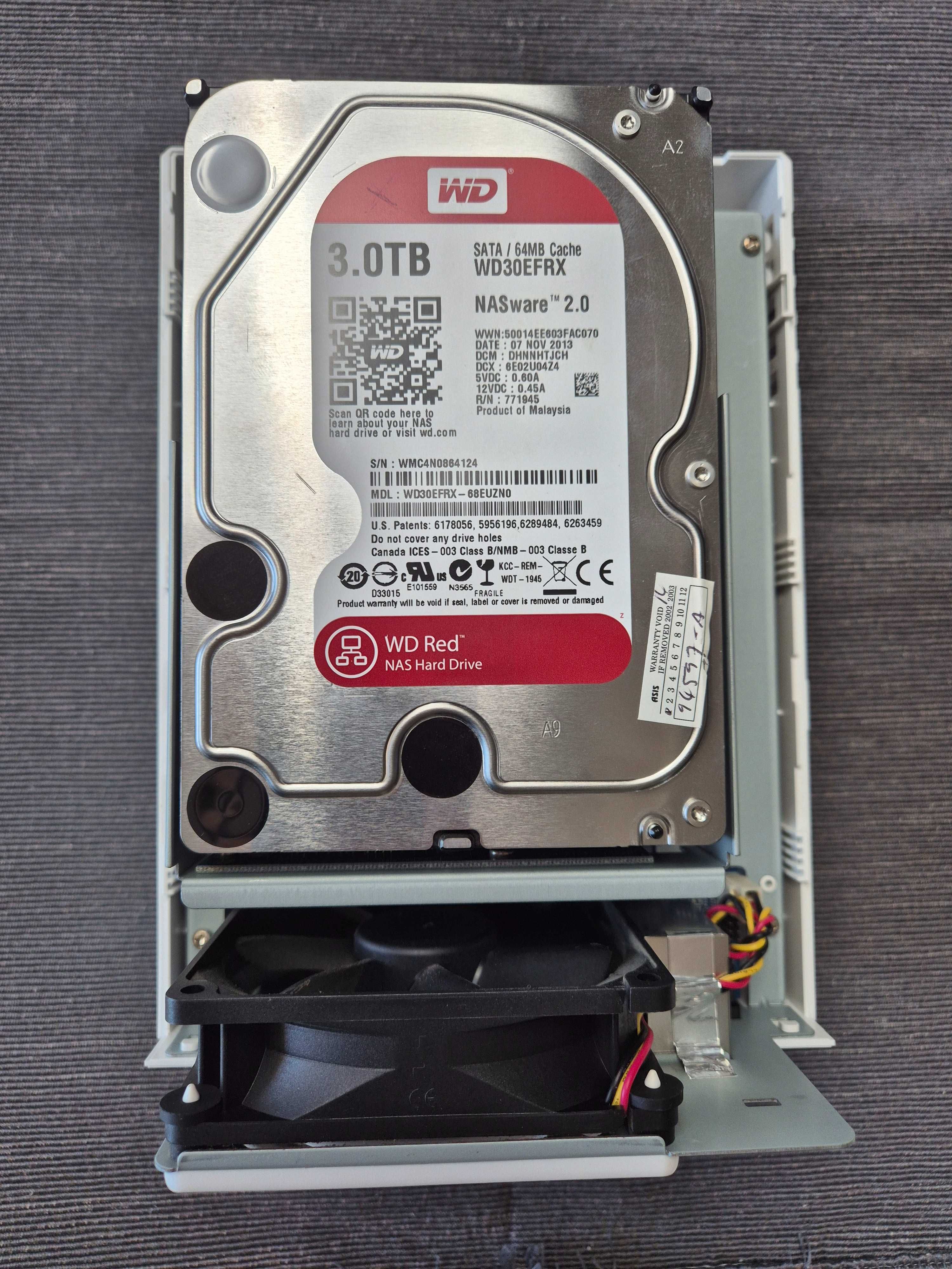 Synology DS215j NAS + 2 x 3TB WD Red NasDrive