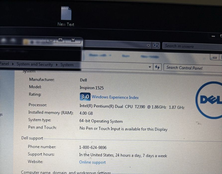 Laptop Dell Inspiron 1525