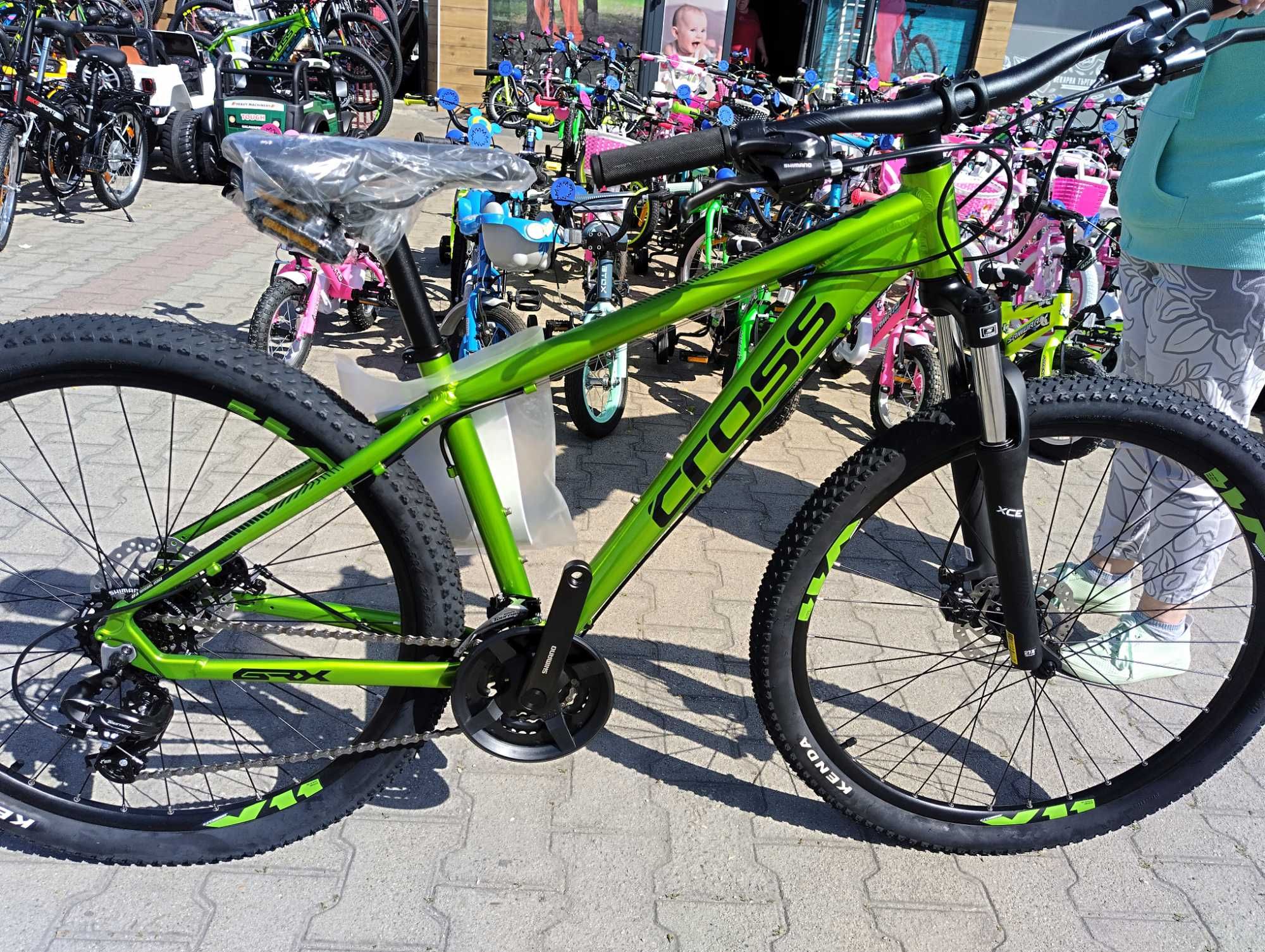 CROSS Велосипед 27.5" GRX 7 MDB 410mm зелен