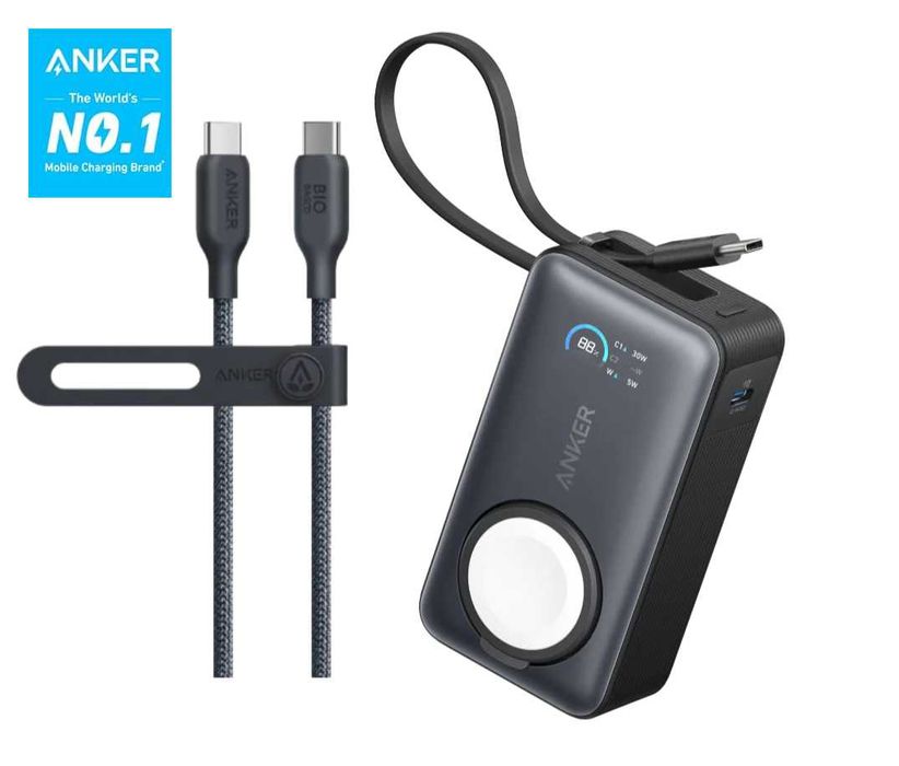 Anker MagGo 3-in-1 — Универсальный Пауэрбанк. Есть доставка