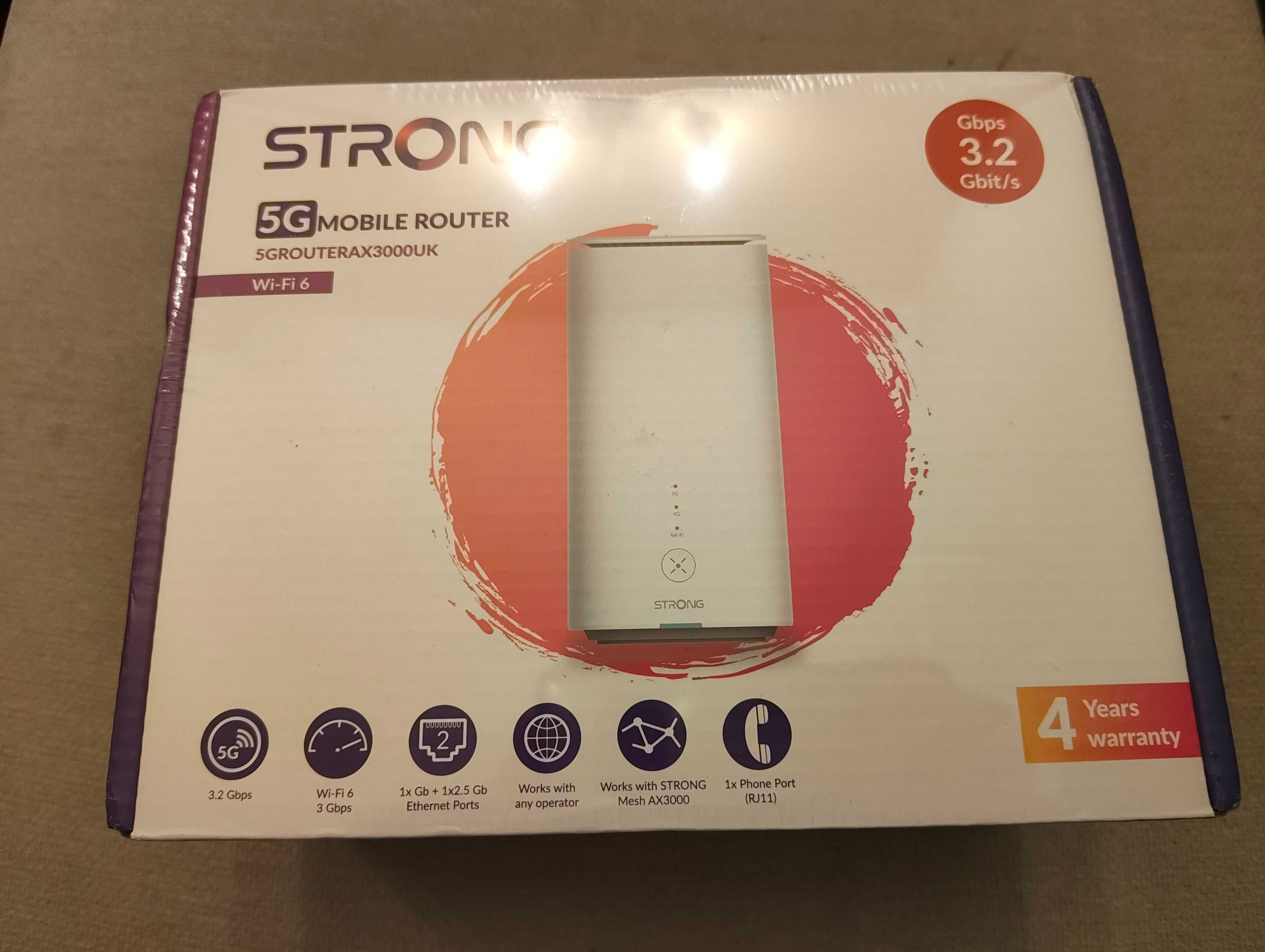 Router mobil Strong 5G MOBILE ROUTER 3000
5GROUTERAX3000