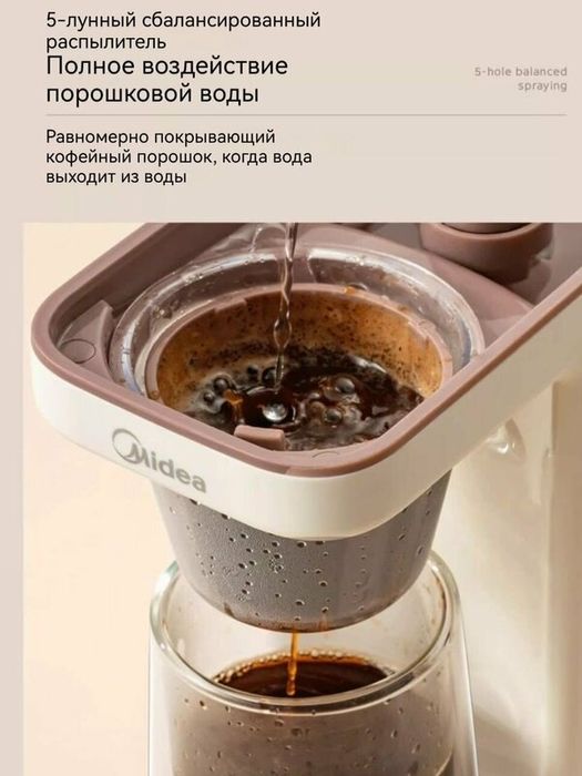 Кофеварка капельная Midea