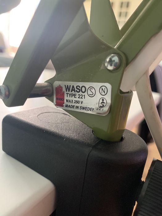 Работна лампа / Waso Ledu Sweden / 60-те