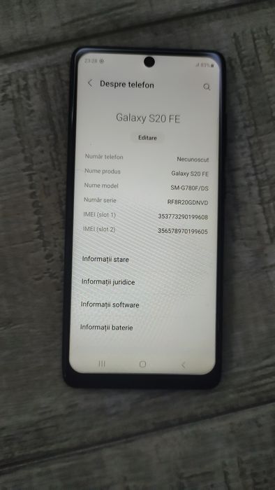 Samsung Galaxy S20 Fe