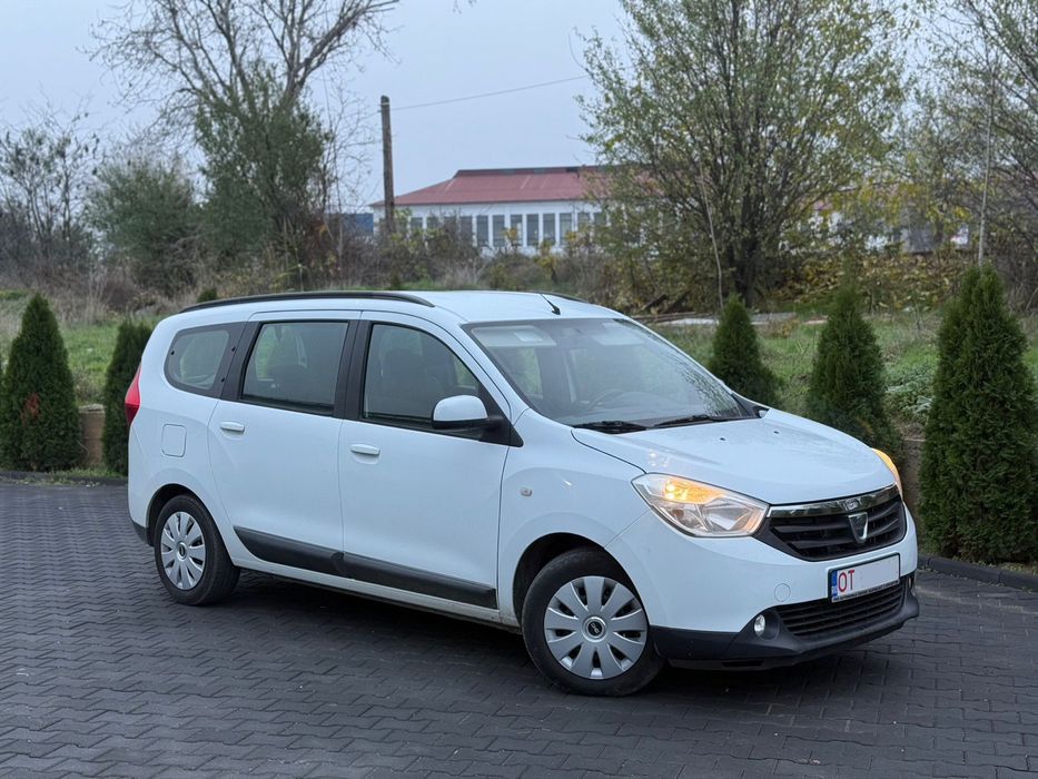 Dacia Lodgy 7 locuri 1.5dci 110cp 6 viteze EURO 5 Navi aer conditionat