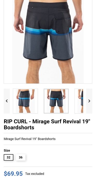 Pantaloni scurți plajă, baie, surf Ripcurl Mirage