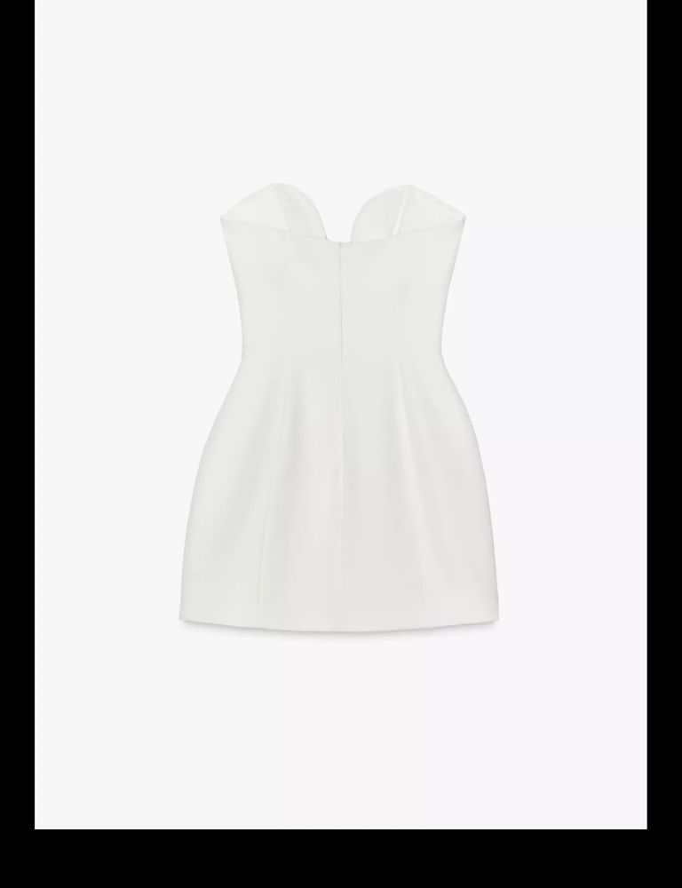 Бяла рокля  ZARA
