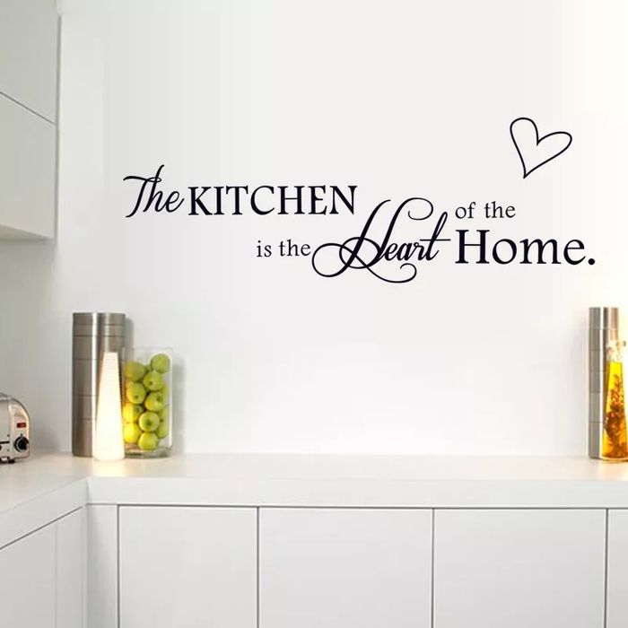 Стикер за кухня - Тhe Kitchen is the Heart of the Home!