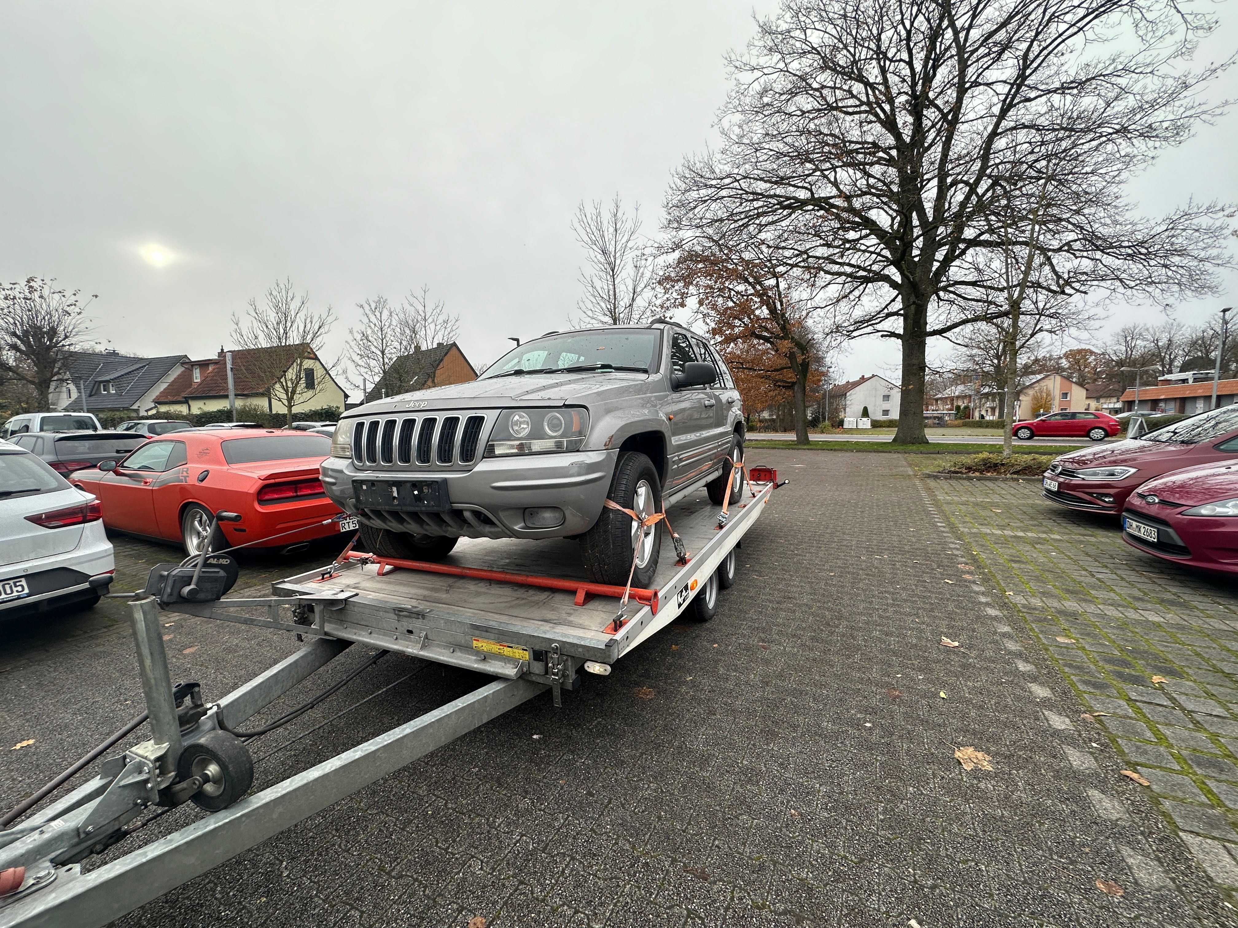 Jeep WJ На Части
