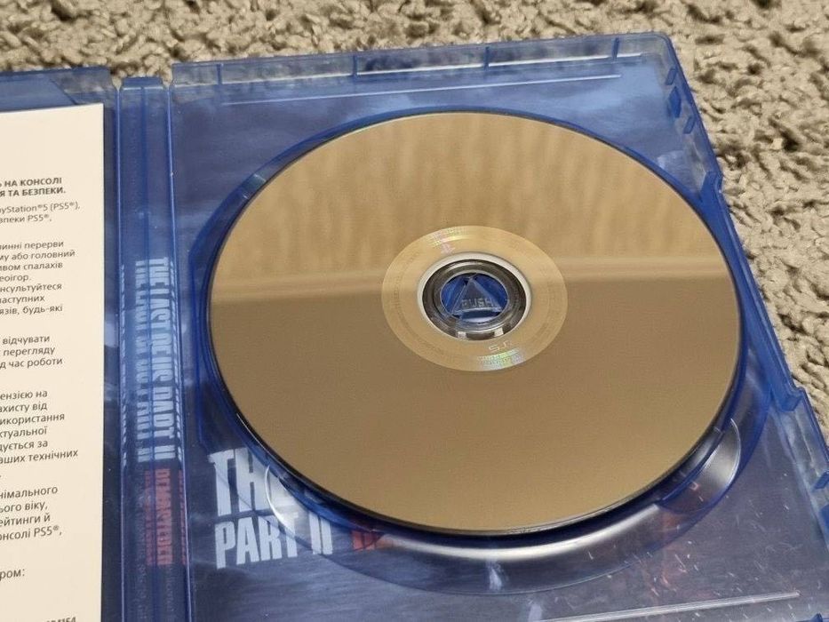 Игра за пс5 The last of us part 2