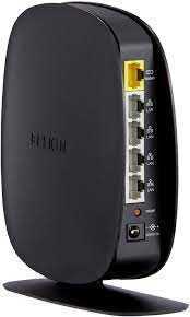 Router wireless BELKIN SURF N150 F9K1001aq, 150Mbps, WAN, LAN, negru