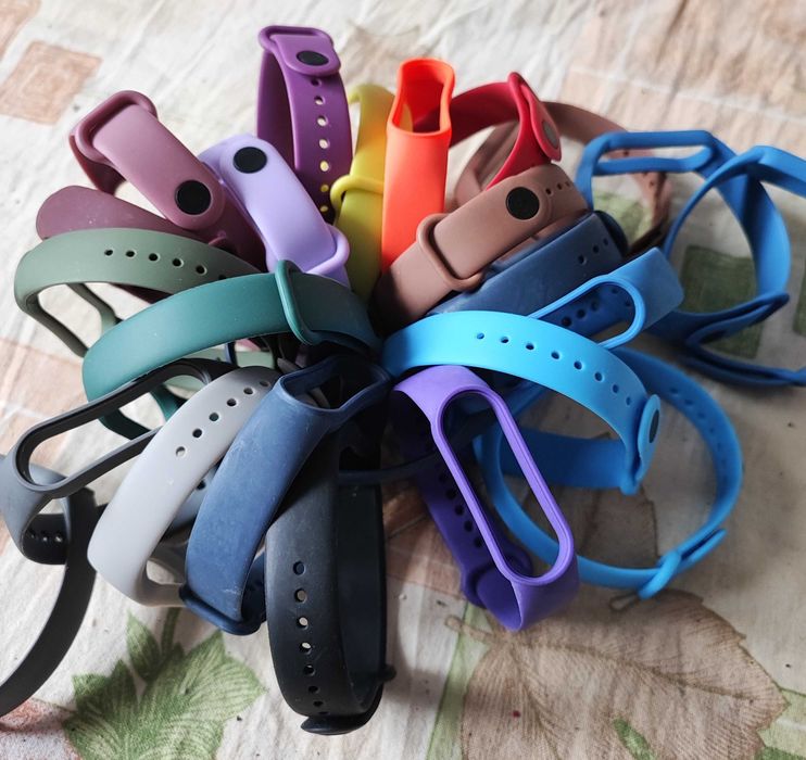 Curele Xiaomi Mi band 3-4-5-6-7 toate culorile curcubeului