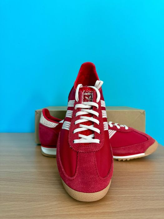 Adidas - adidasi noi, cu eticheta, la cutie, 38 din piele plus textil