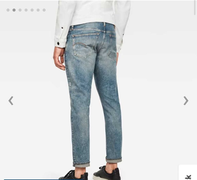 G-Star 3301 Slim Jeans Оригинал Код 743