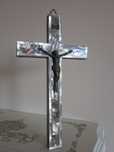 rar Cruce Crucifix Ierusalim1950  maslin Mother of pearl