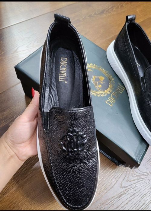 Мужской лофер  naturalniy koja.46 размер