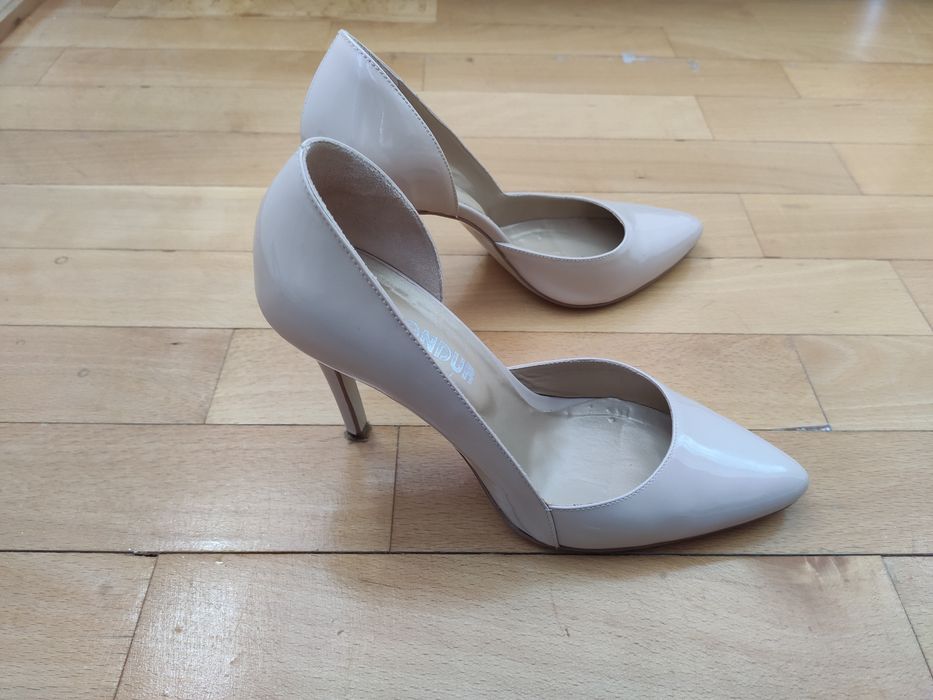 Pantofi piele stiletto Condur 37