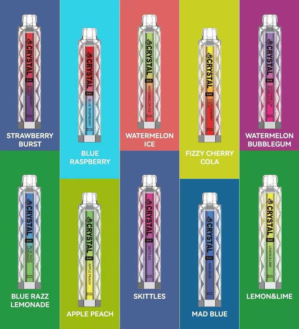 Vape Myde Crystal Neon 600 puff