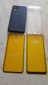 Folie sticla samsung a05 a22 4g a12a32a40 a42a52 a21s a20e s21a31 husa