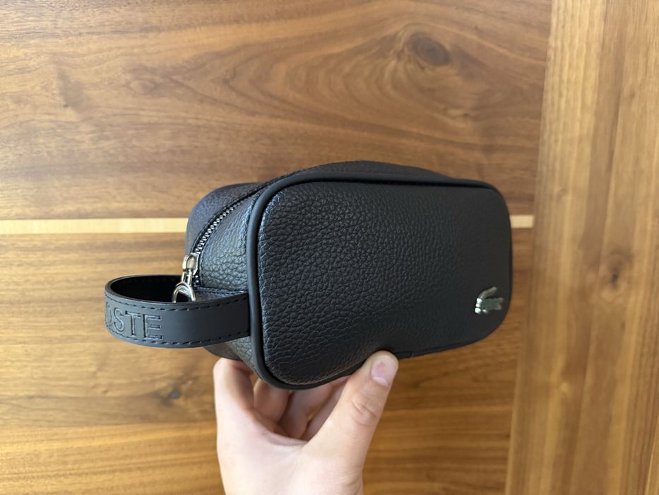 Lacoste кожена чанта