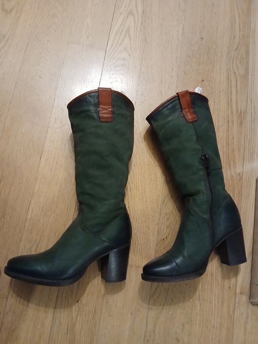 Cizme de damă din piele naturală Oxmox