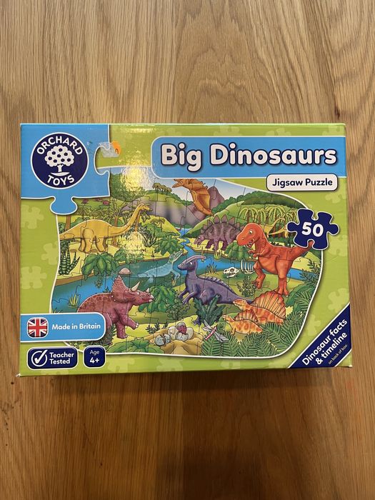 Joc puzzle 50 piese Big Dinosaurs