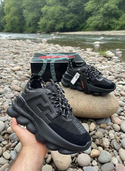 Versace Chain Reaction Black - PREMIUM - Full Box