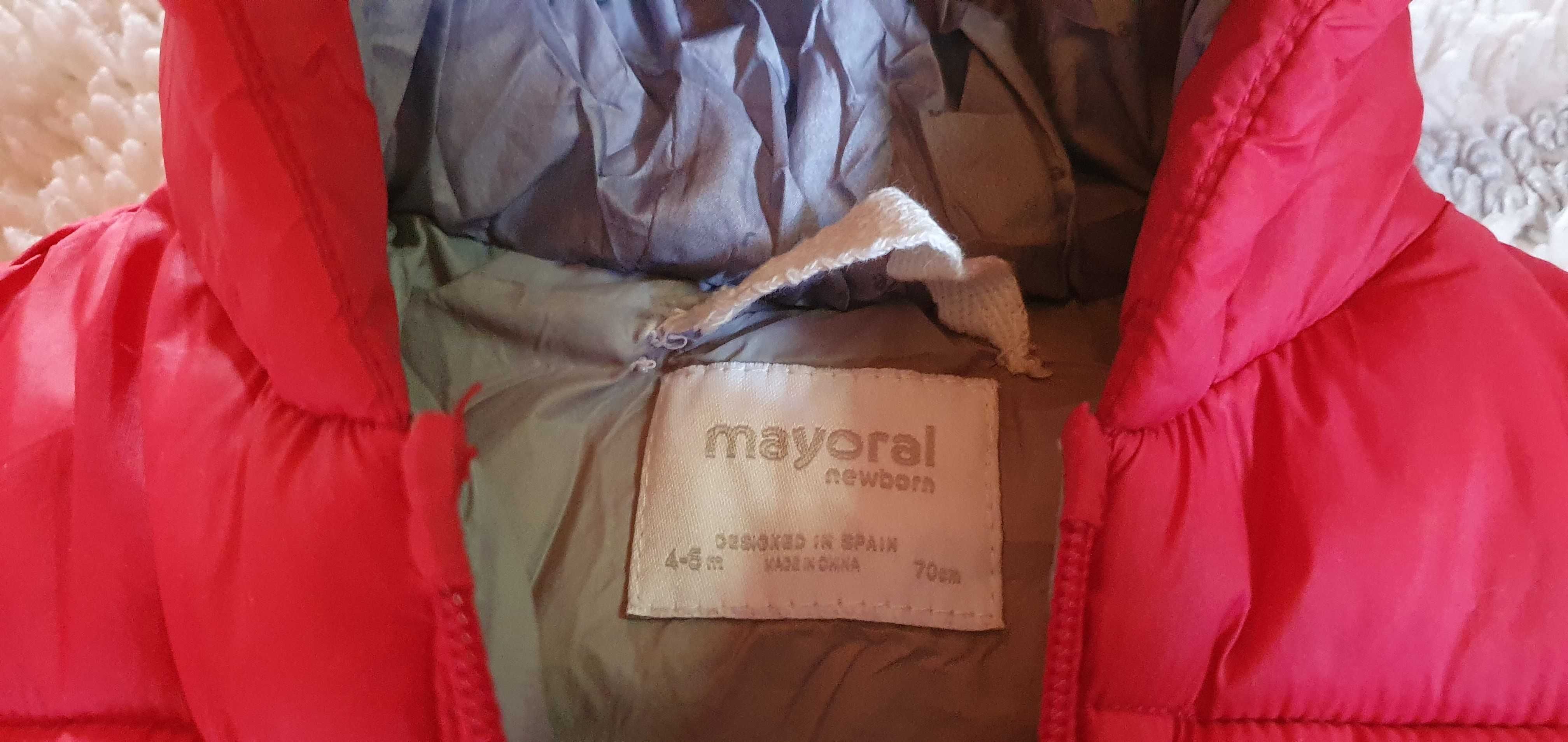 Geaca primavara Mayoral 4-5 luni 70 cm