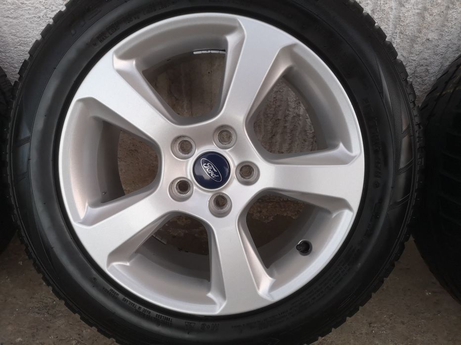 12 ) Jante r16 5x108 originale Ford Anvelope 215 55 16