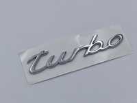 Embleme PORSCHE Turbo crom