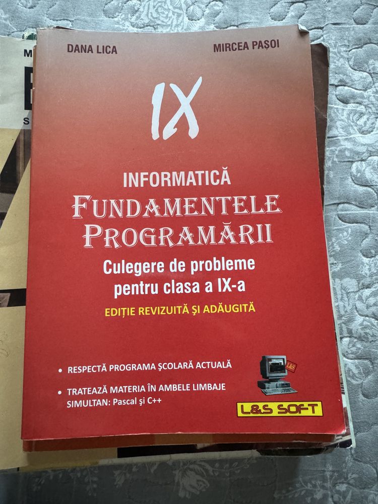 Manuale si carti clasa  IX- a si XI