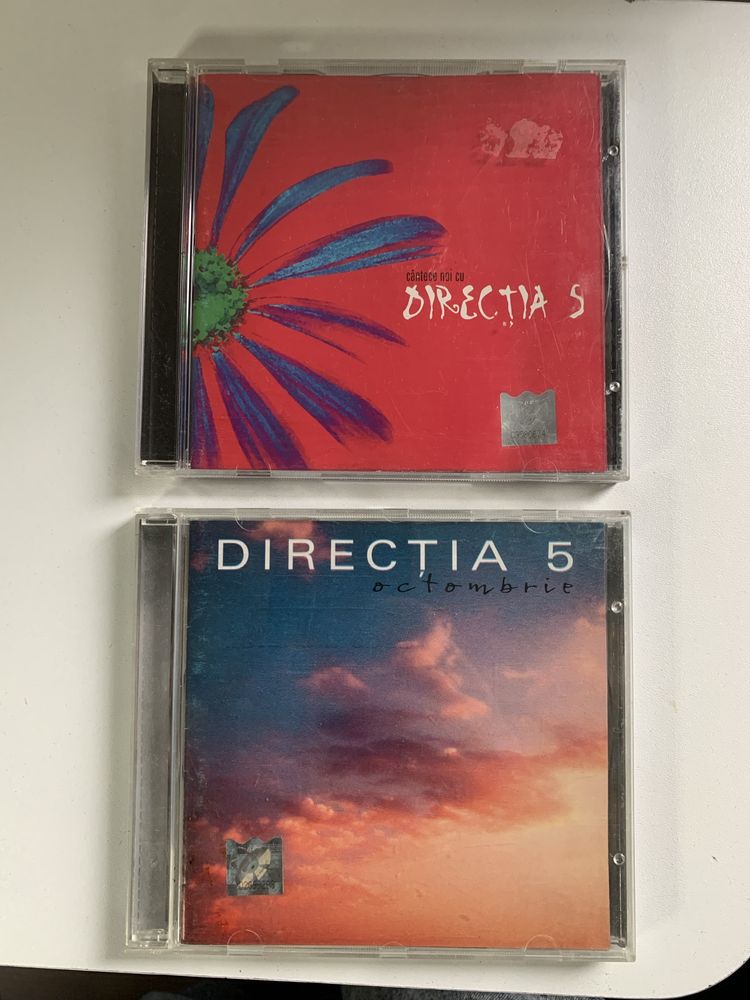 Cd uri DIRECTIA 5 - Octombrie 2001 + DIRECTIA 5 - Cantece noi cu 2000