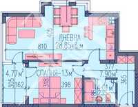 Двустаен апартамент Изгрев  425-15494